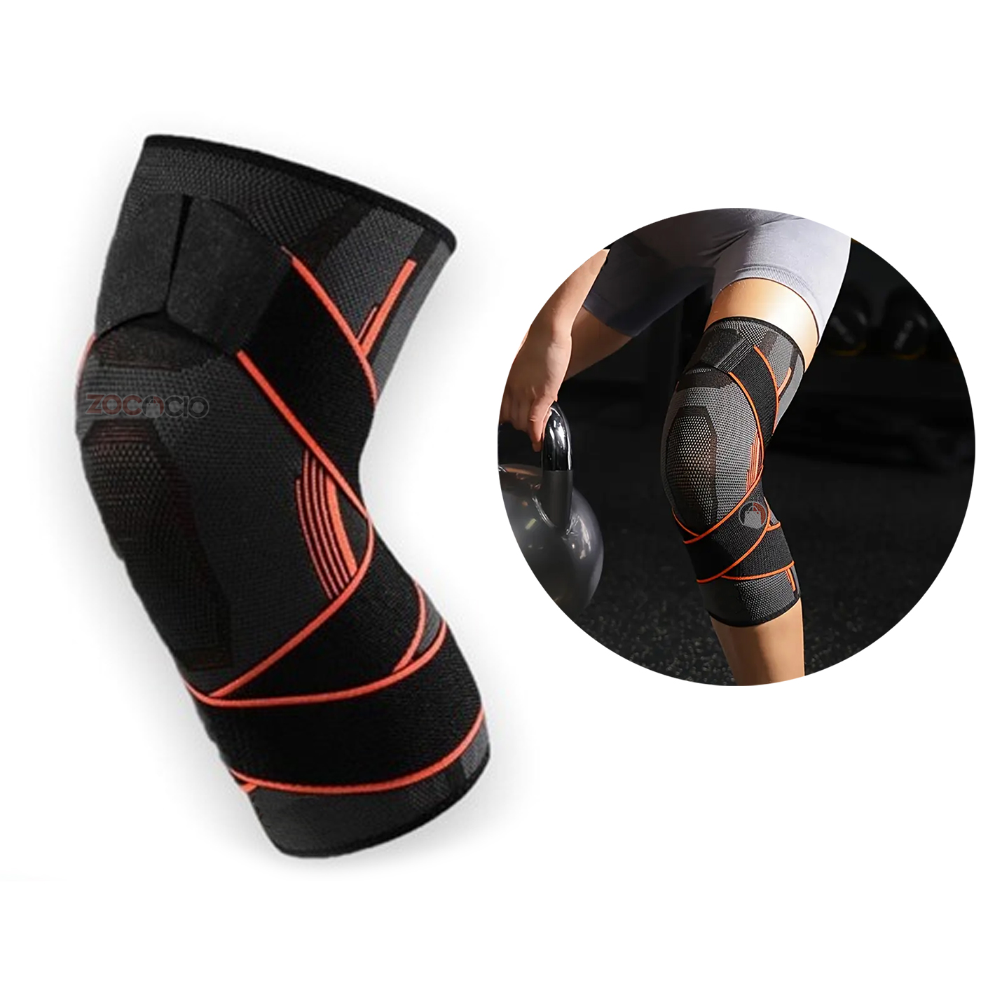 Miniatura 6 de Rodillera Deportiva De Compresión 7202